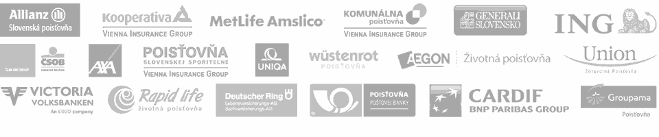 Životné Poistenie 24 - Životné poisťovne logá